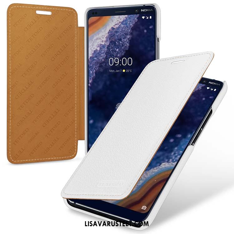 Nokia 9 Pureview Kuoret Tuuli Pu Murtumaton Punainen Aito Nahka Osta