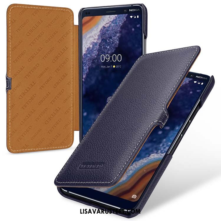 Nokia 9 Pureview Kuoret Tuuli Pu Murtumaton Punainen Aito Nahka Osta