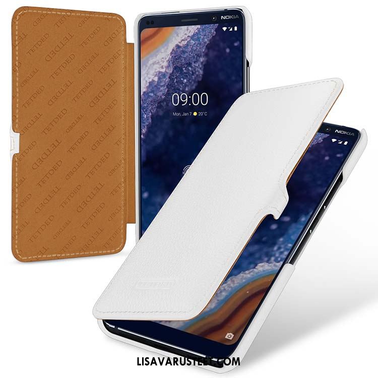 Nokia 9 Pureview Kuoret Tuuli Pu Murtumaton Punainen Aito Nahka Osta