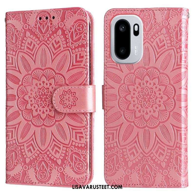 Oneplus 15r Auringonkukkakuvio