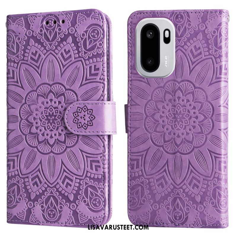 Oneplus 15r Auringonkukkakuvio