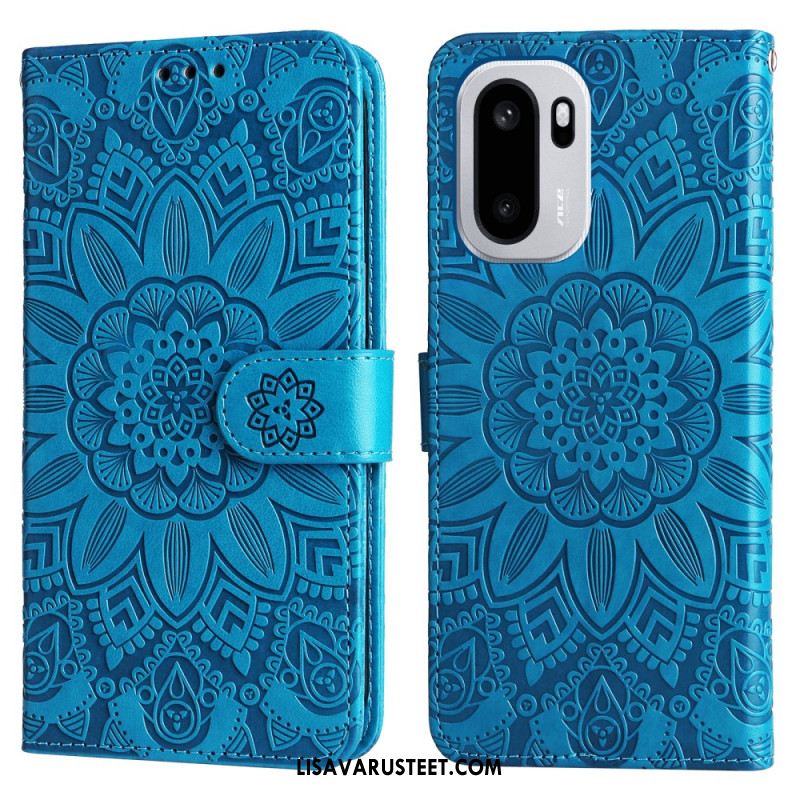 Oneplus 15r Auringonkukkakuvio