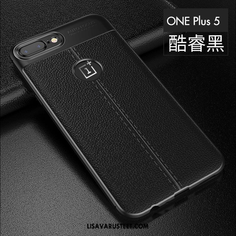 Oneplus 5 Kuoret Kuori Puhelimen Suojaus Punainen Nahka Tarjous