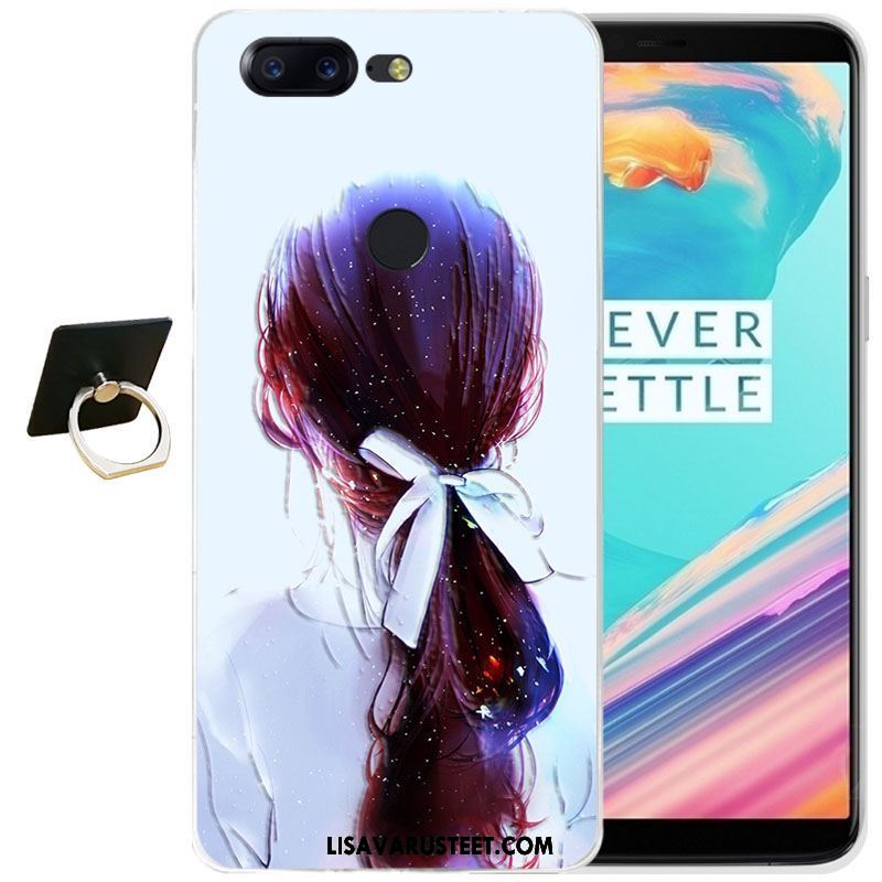 Oneplus 5t Kuoret Keltainen Sarjakuva All Inclusive Suojaus Pehmeä Neste Verkossa