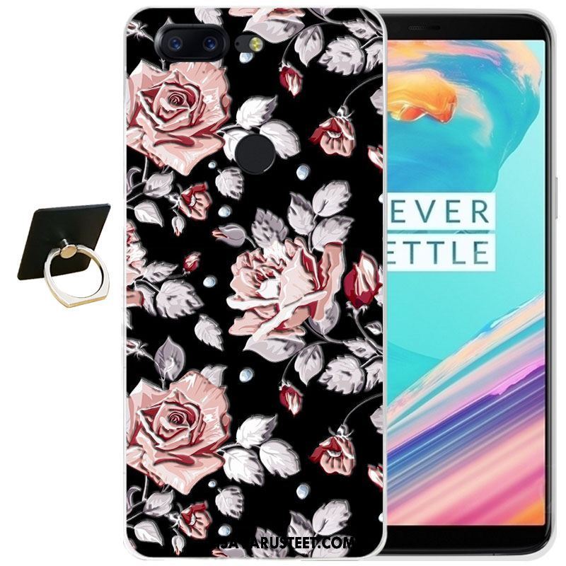 Oneplus 5t Kuoret Keltainen Sarjakuva All Inclusive Suojaus Pehmeä Neste Verkossa