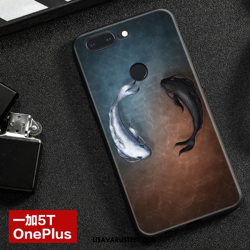 Oneplus 5t Kuoret Pesty Suede Murtumaton Ripustettavat Koristeet Luova Kuori Halvat