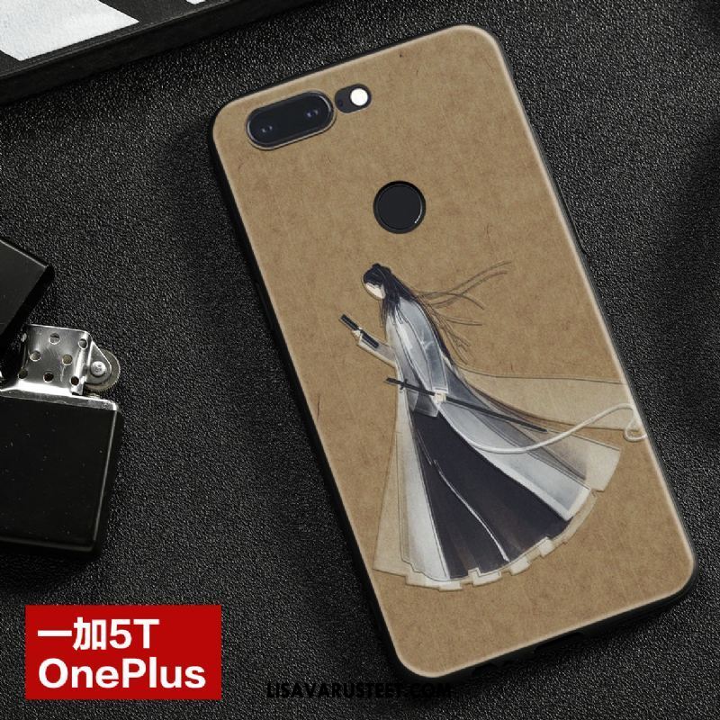 Oneplus 5t Kuoret Pesty Suede Murtumaton Ripustettavat Koristeet Luova Kuori Halvat