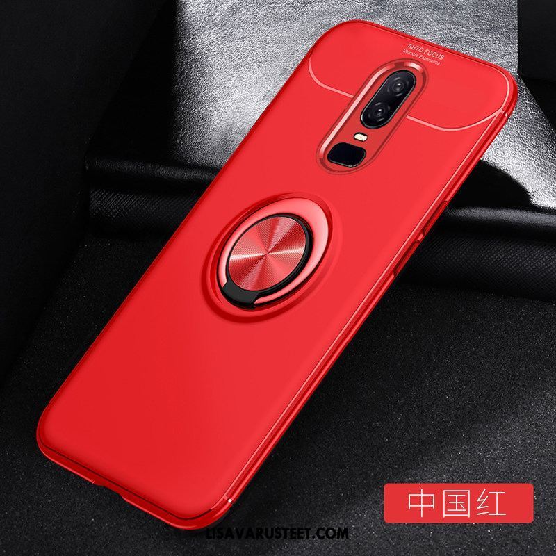 Oneplus 6 Kuoret Ultra Murtumaton Pesty Suede Ohut Kuori Verkossa