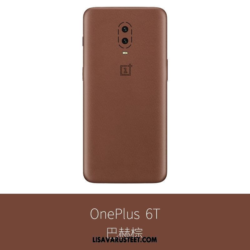 Oneplus 6t Kuoret Ohut Suojaus Muokata Pesty Suede Puhelimen Verkossa