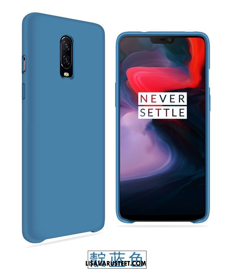 Oneplus 6t Kuoret Vaalean Pehmeä Neste Murtumaton Tide-brändi Suojaus Osta