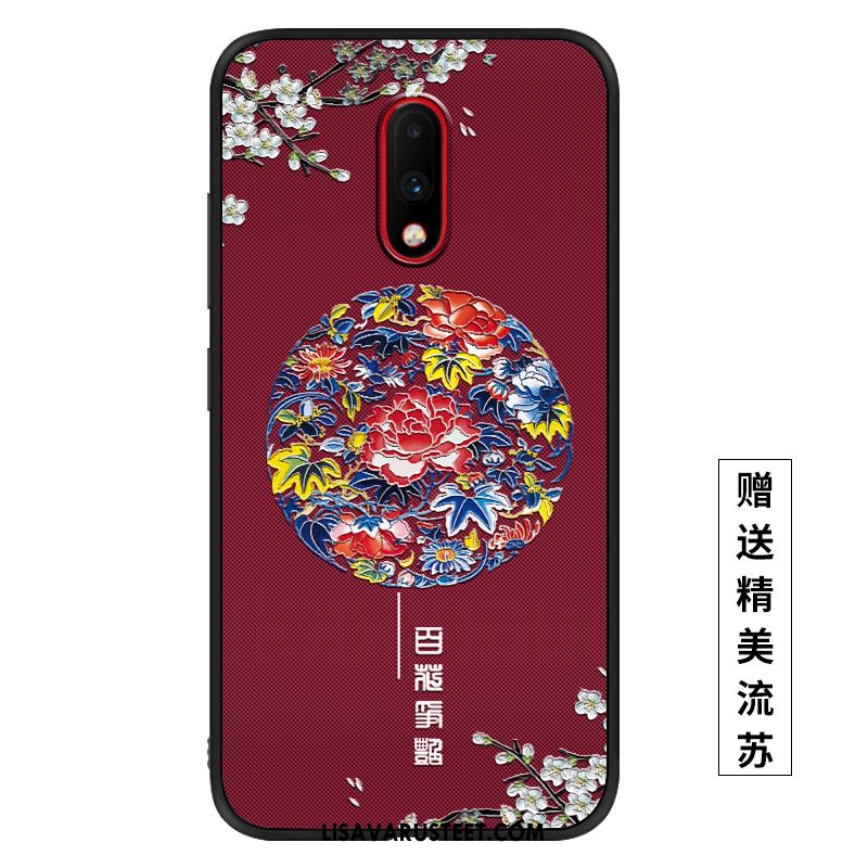 Oneplus 7 Kuoret All Inclusive Tuuli Murtumaton Silikoni Net Red Kuori Verkossa