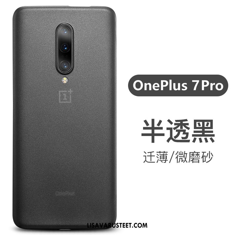 Oneplus 7 Pro Kuoret Ultra Säteilevä Yksinkertainen Kukkakuvio Sininen Kuori Netistä