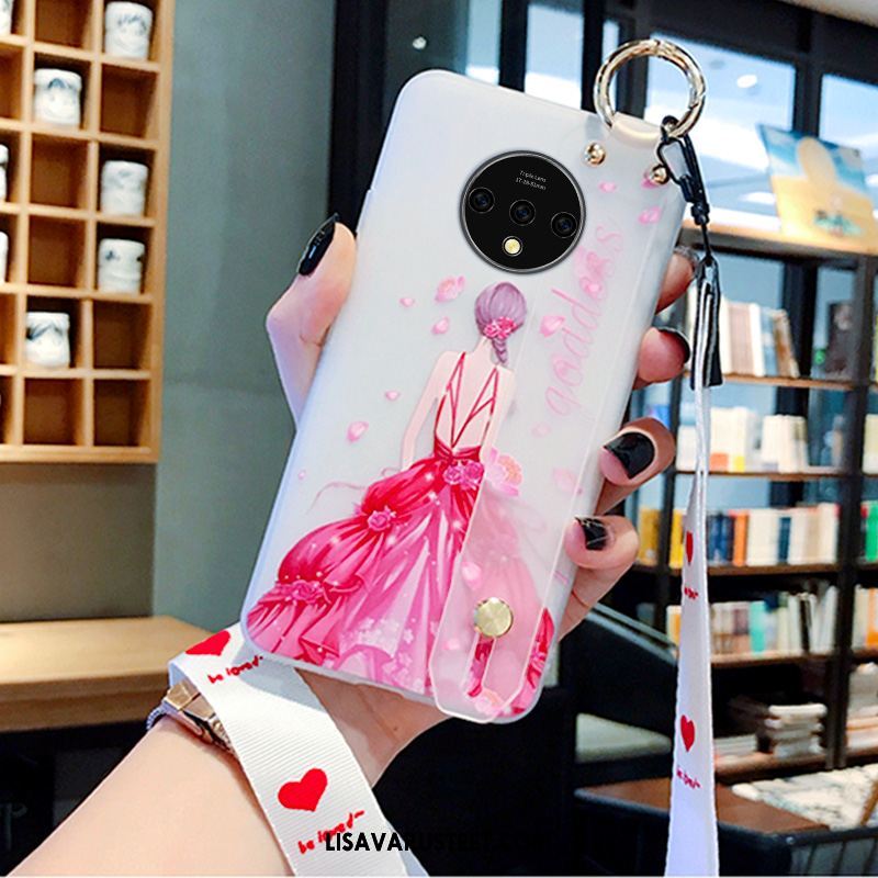 Oneplus 7t Kuoret Pehmeä Neste Uusi Kevyt Jauhe Pesty Suede Kuori Halvat