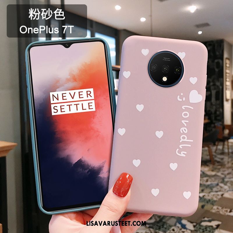 Oneplus 7t Kuoret Puhelimen Kotelo Pehmeä Neste All Inclusive Net Red Myynti