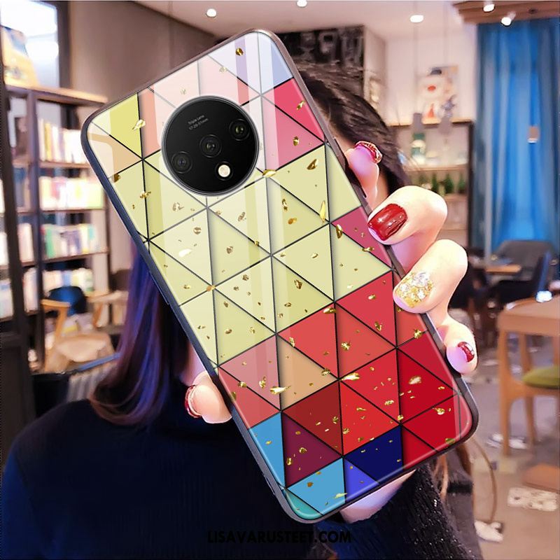 Oneplus 7t Kuoret Puhelimen Kulta Lasi All Inclusive Kuori Osta