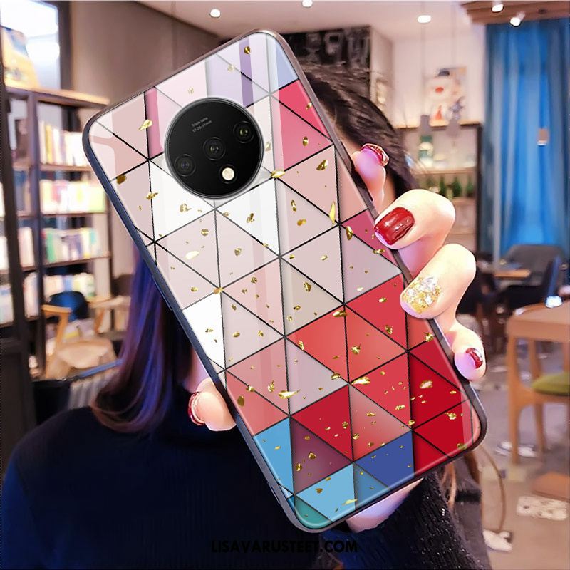 Oneplus 7t Kuoret Puhelimen Kulta Lasi All Inclusive Kuori Osta