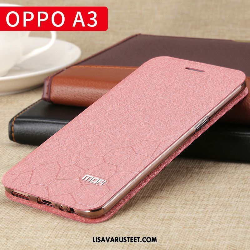 Oppo A3 Kuoret All Inclusive Suojaus Silikoni Simpukka Viileä Kuori Osta