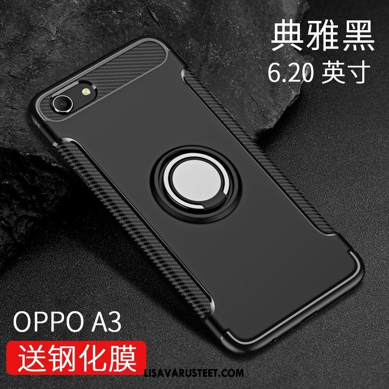 Oppo A3 Kuoret Auto Kuori Silikoni Rengas Luova Halpa