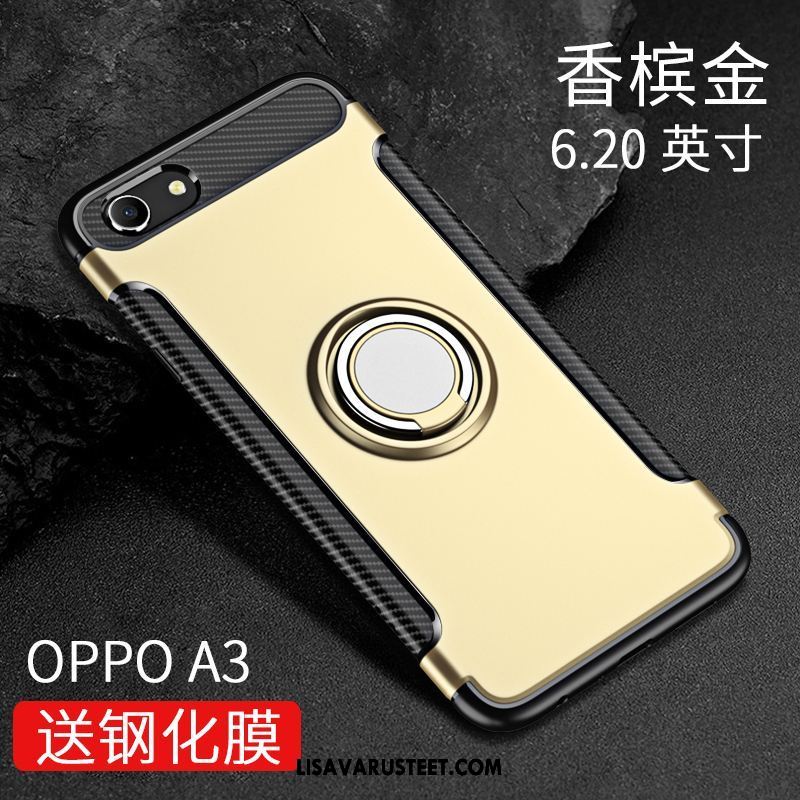 Oppo A3 Kuoret Auto Kuori Silikoni Rengas Luova Halpa