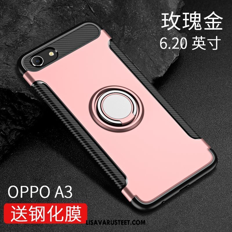 Oppo A3 Kuoret Auto Kuori Silikoni Rengas Luova Halpa