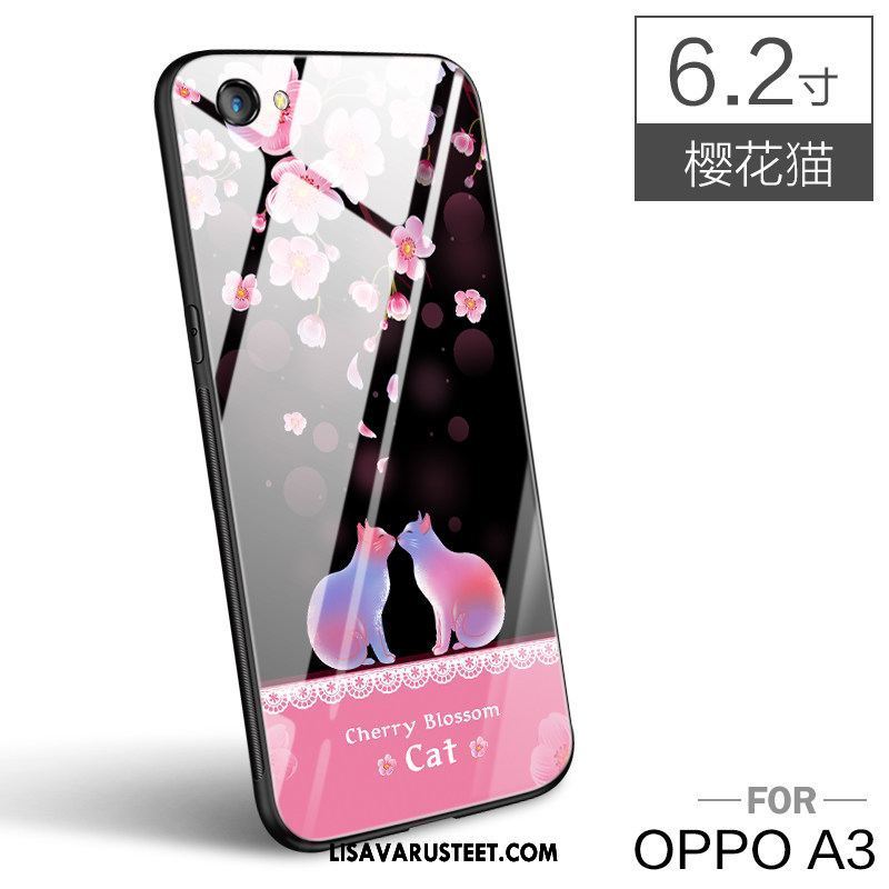 Oppo A3 Kuoret Kuori Persoonallisuus Sininen Kotelo Trendi Osta