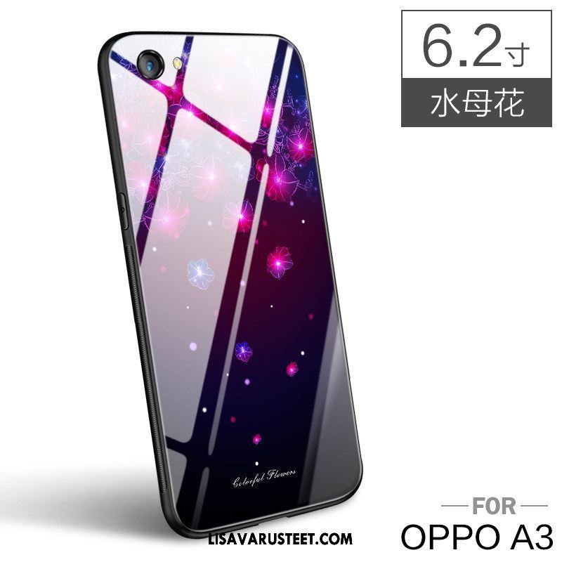 Oppo A3 Kuoret Kuori Persoonallisuus Sininen Kotelo Trendi Osta