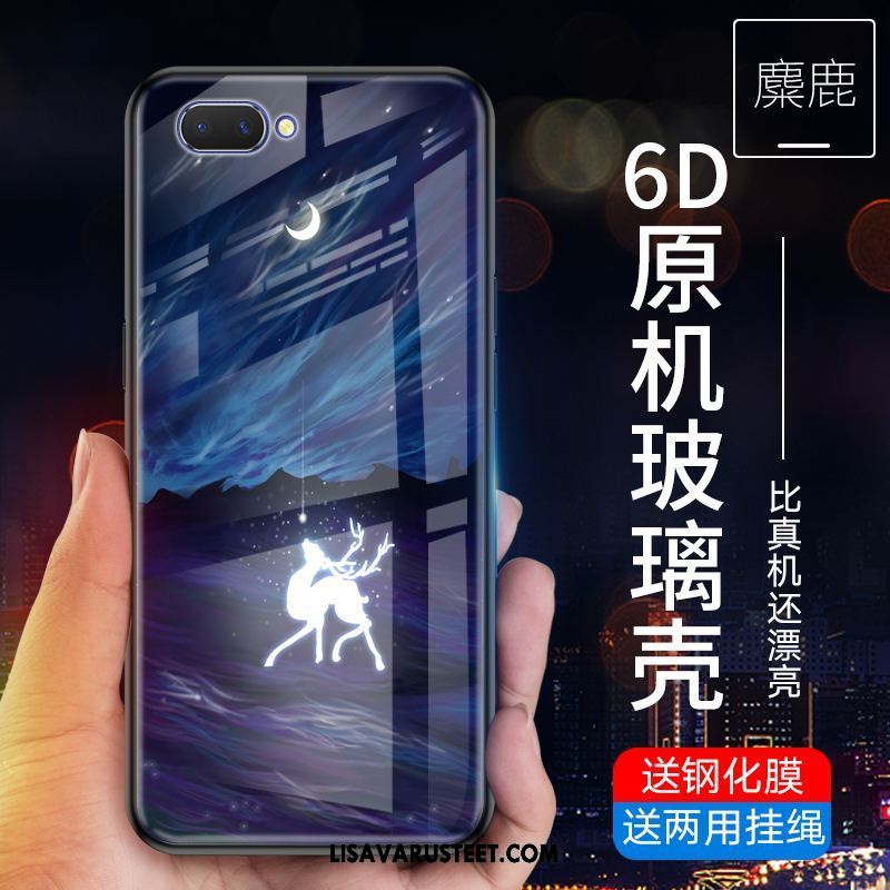 Oppo A3s Kuoret Persoonallisuus Peili Kotelo Luova Lasi Osta