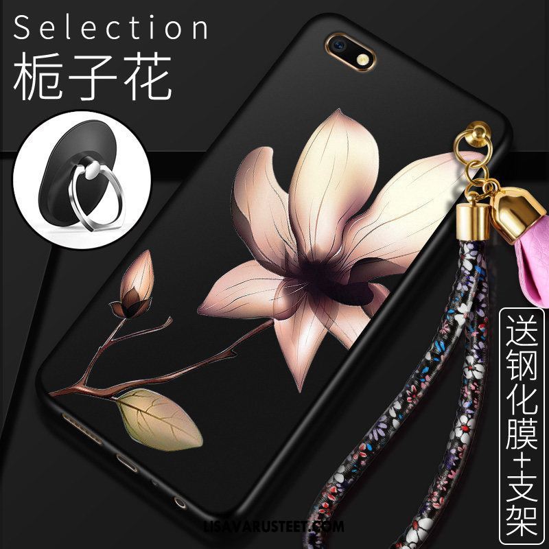 Oppo A3s Kuoret Puhelimen Ihana Silikoni Pesty Suede Punainen Verkossa