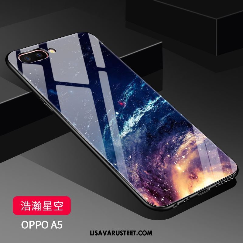 Oppo A5 Kuoret Läpinäkyvä Ihana Uusi Sininen Tila Kuori Myynti