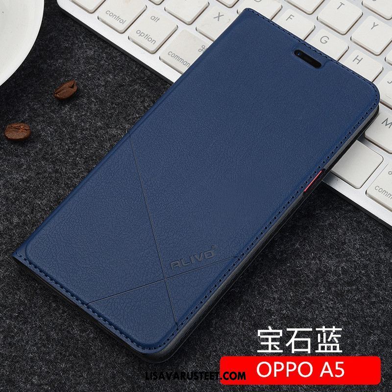 Oppo A5 Kuoret Nahkakotelo Persoonallisuus All Inclusive Kuori Murtumaton Myynti