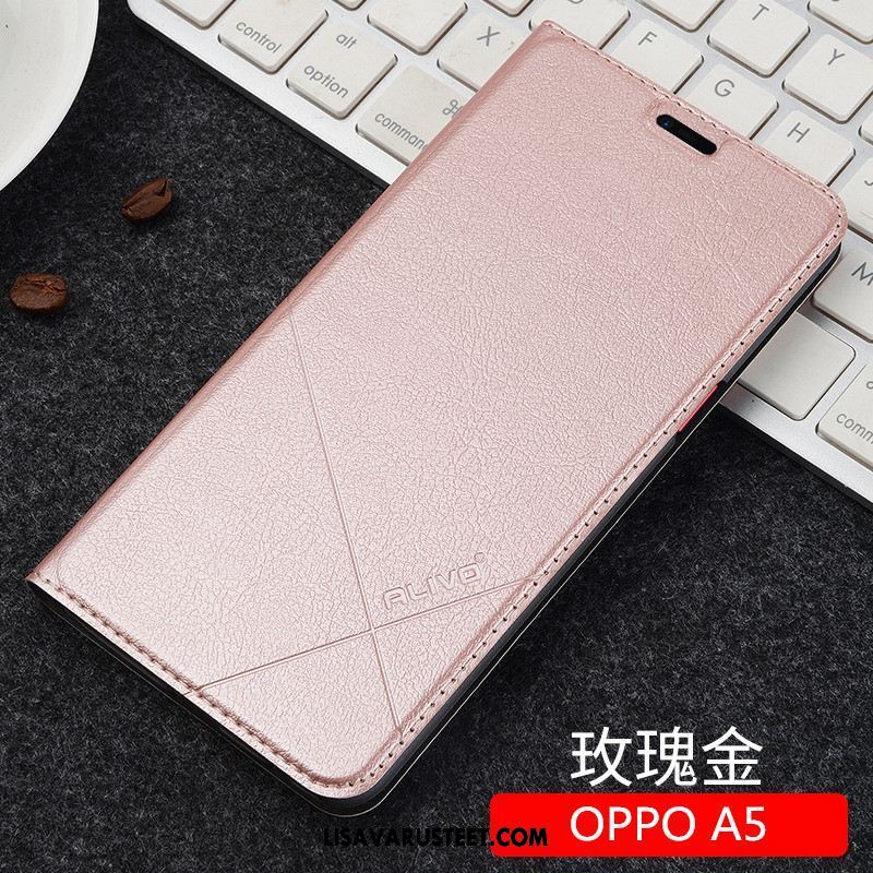 Oppo A5 Kuoret Nahkakotelo Persoonallisuus All Inclusive Kuori Murtumaton Myynti