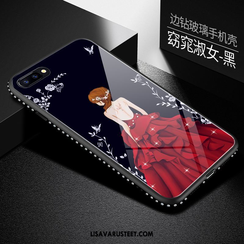 Oppo A5 Kuoret Silikoni Net Red Sininen Luova Kuori Halpa