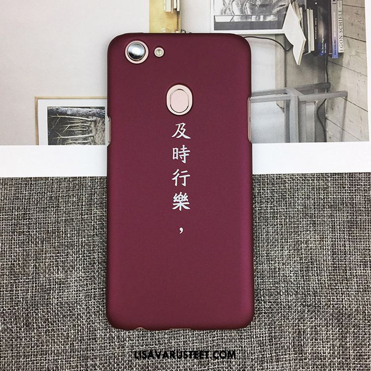 Oppo A73 Kuoret Ihana Sarjakuva Pesty Suede Kova Puhelimen Myynti