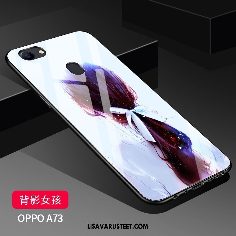 Oppo A73 Kuoret Kova Persoonallisuus Kotelo Sininen Luova Kuori Osta