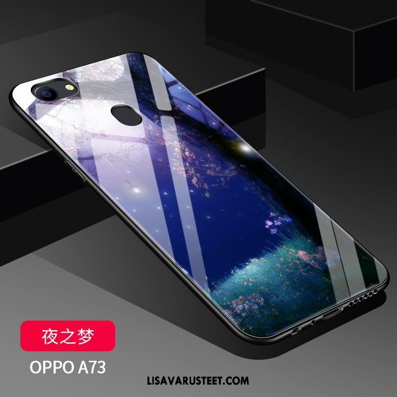 Oppo A73 Kuoret Kova Persoonallisuus Kotelo Sininen Luova Kuori Osta