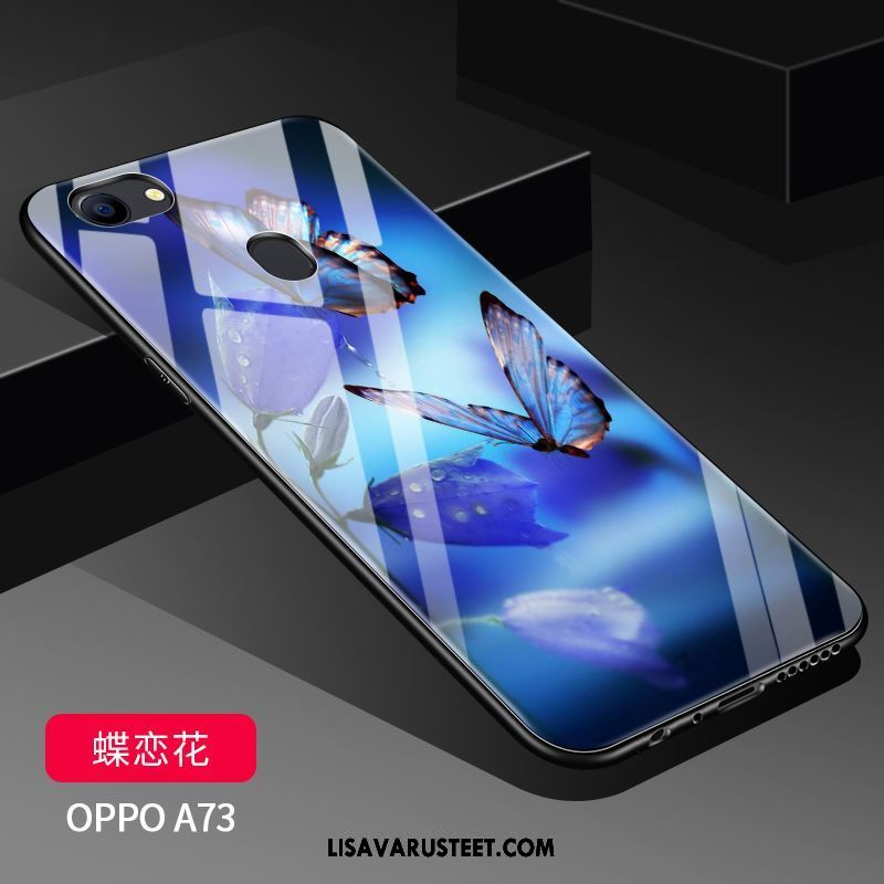 Oppo A73 Kuoret Kova Persoonallisuus Kotelo Sininen Luova Kuori Osta