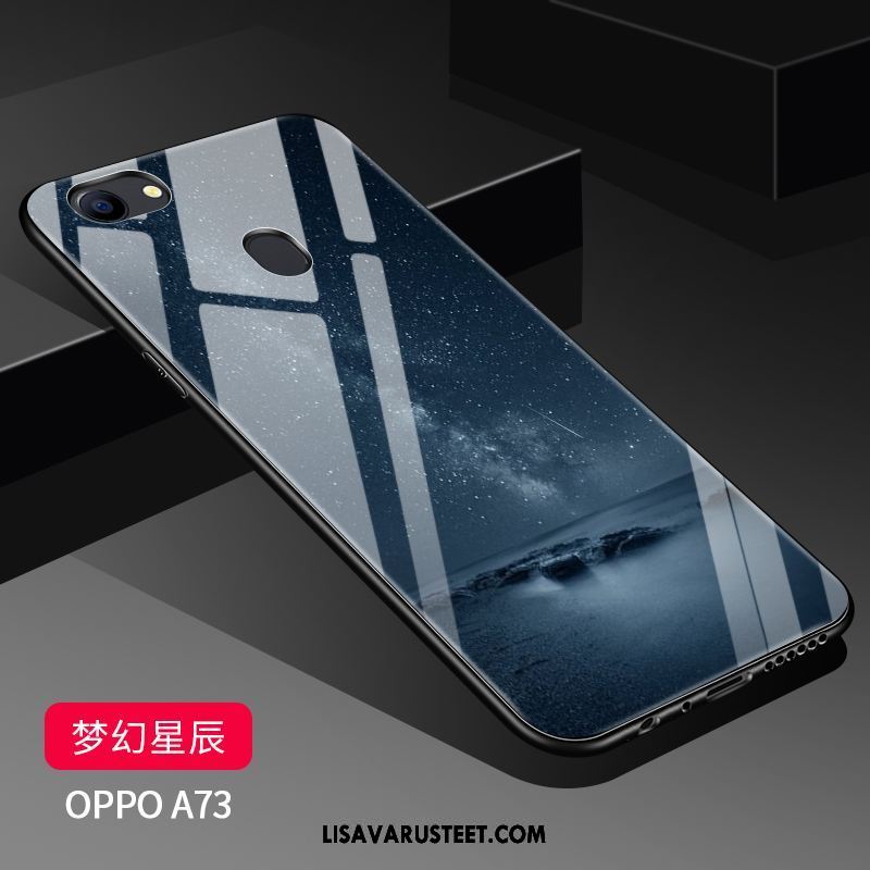 Oppo A73 Kuoret Kova Persoonallisuus Kotelo Sininen Luova Kuori Osta