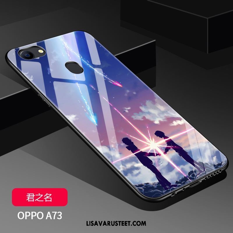 Oppo A73 Kuoret Kova Persoonallisuus Kotelo Sininen Luova Kuori Osta