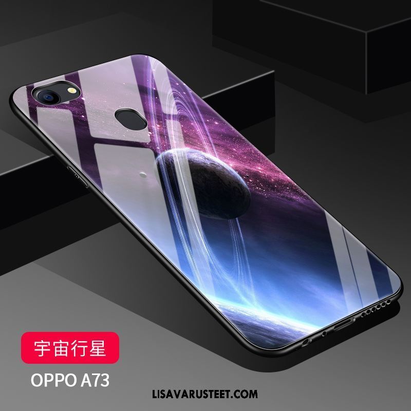 Oppo A73 Kuoret Kova Persoonallisuus Kotelo Sininen Luova Kuori Osta