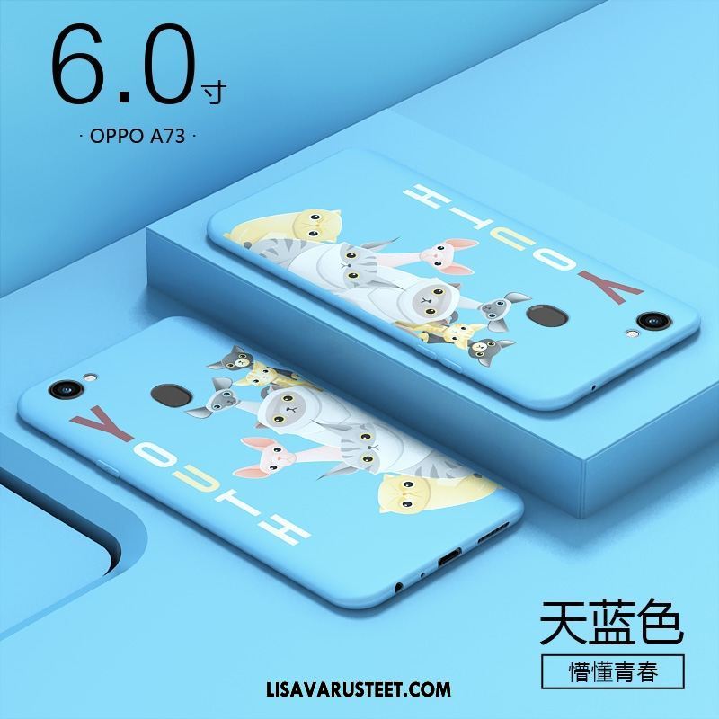 Oppo A73 Kuoret Murtumaton Kuori All Inclusive Luova Punainen Myynti