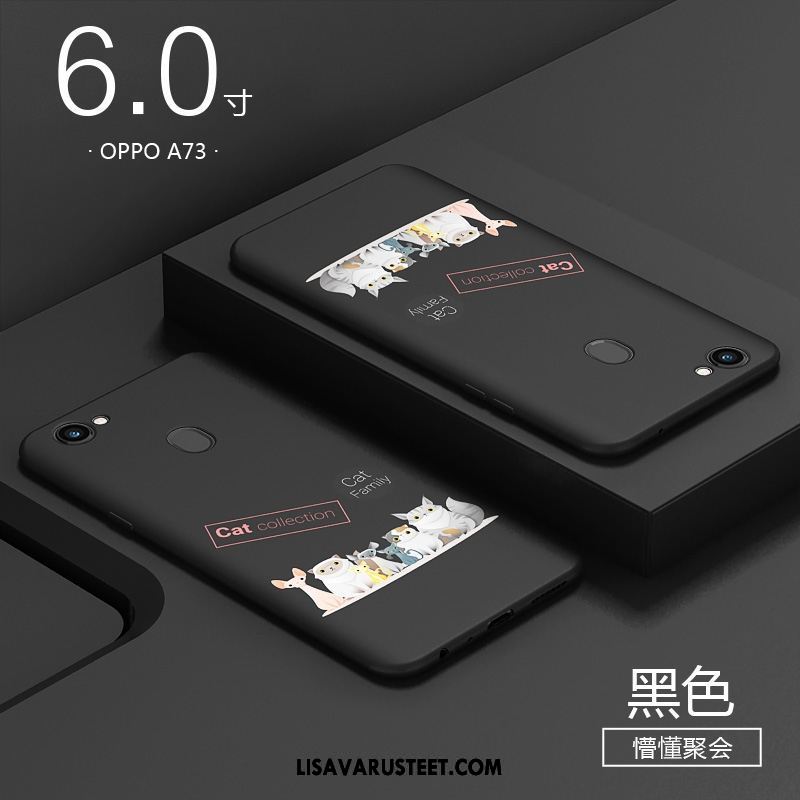 Oppo A73 Kuoret Murtumaton Kuori All Inclusive Luova Punainen Myynti