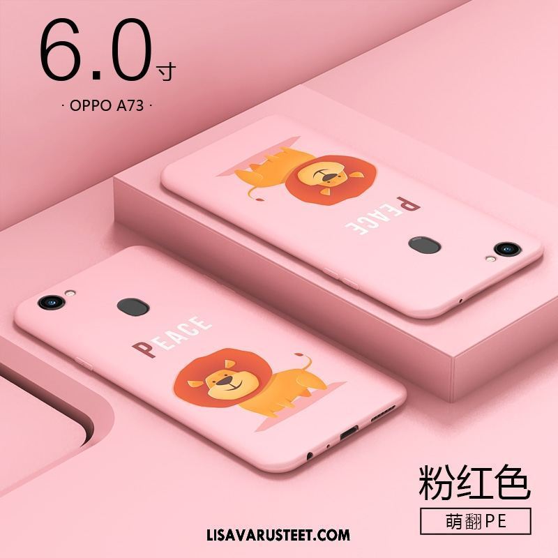 Oppo A73 Kuoret Murtumaton Kuori All Inclusive Luova Punainen Myynti