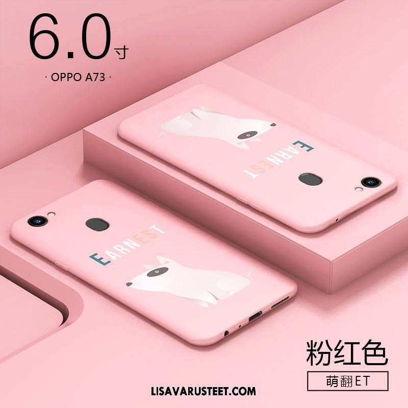 Oppo A73 Kuoret Murtumaton Kuori All Inclusive Luova Punainen Myynti