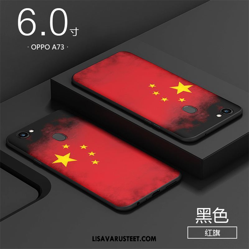 Oppo A73 Kuoret Murtumaton Kuori All Inclusive Luova Punainen Myynti