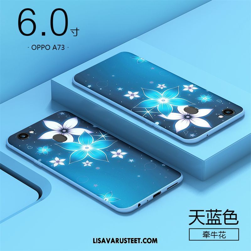 Oppo A73 Kuoret Murtumaton Kuori All Inclusive Luova Punainen Myynti