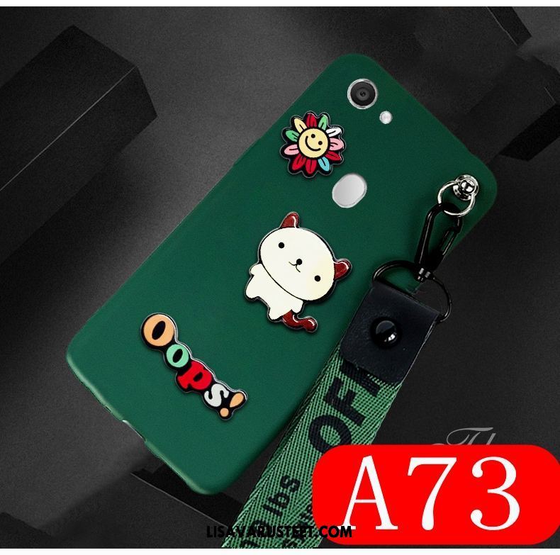 Oppo A73 Kuoret Pesty Suede Persoonallisuus Murtumaton All Inclusive Suuntaus Kuori Osta