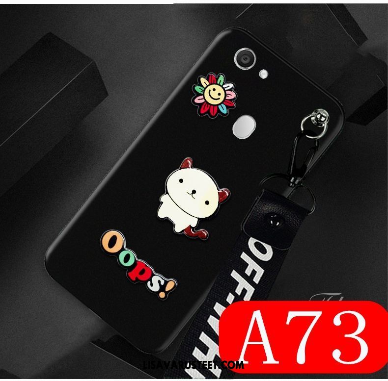 Oppo A73 Kuoret Pesty Suede Persoonallisuus Murtumaton All Inclusive Suuntaus Kuori Osta