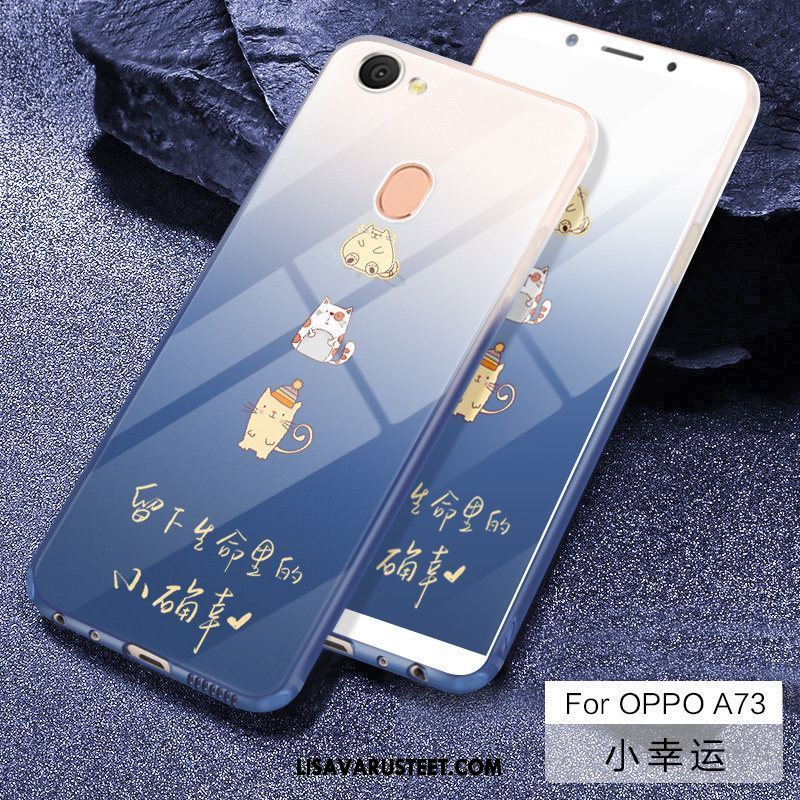 Oppo A73 Kuoret Sarjakuva All Inclusive Net Red Yksinkertainen Suojaus Halvat