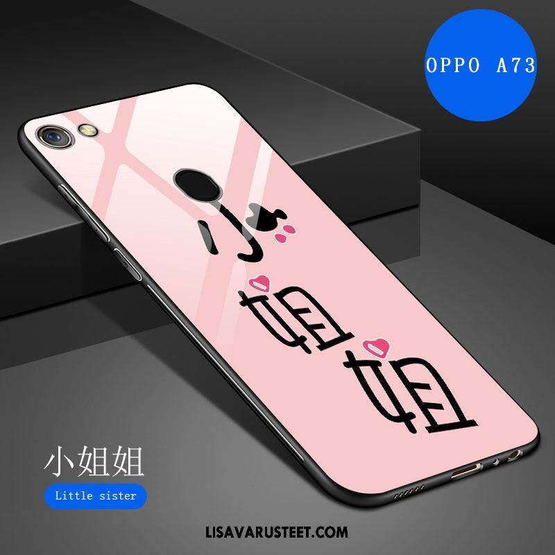 Oppo A73 Kuoret Sininen All Inclusive Sarjakuva Silikoni Net Red Myynti