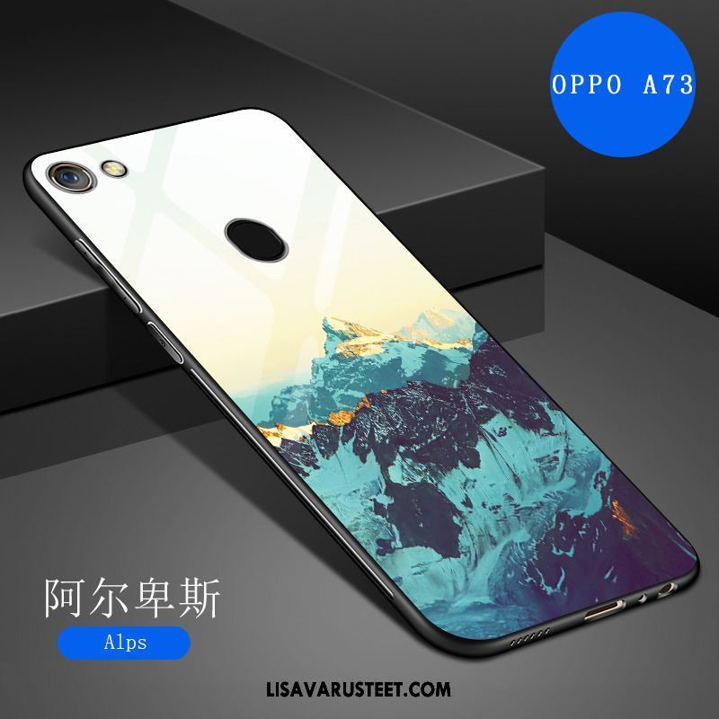 Oppo A73 Kuoret Sininen All Inclusive Sarjakuva Silikoni Net Red Myynti